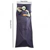 Compact travel sleeping bag, lightweight camping sheet, ultra-portable sleeping bag, universal single-person sleeping bag