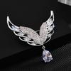 Senior Brooches Flower Leaf Brooch Pins for Women Suit Pendant  Fashion Brooches Jewelry