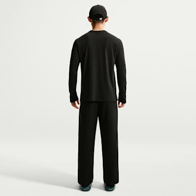 Мужские топы Nike 24.7 с быстрым высыханием Мужские Черный/Черный/Темно-Дымчато-Серый