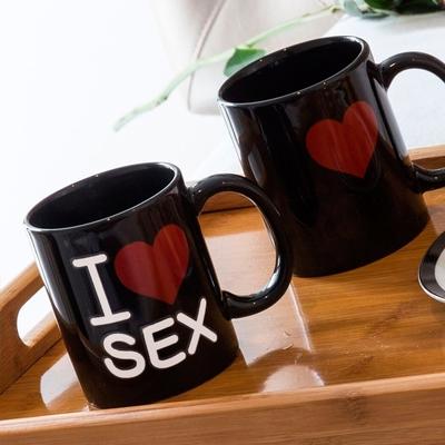 Кружка с изменением температуры I Love Sex Mug