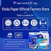 Vinda 24-Pack Portable Four-Layer Mini Handkerchief and Napkin Paper