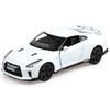 TOKAXI 1/36 Scale Nissan GTR R35 Diecast Model Car, Pull-Back Model, Nissan GTR Toy Car, Gift for Boys and Girls, White