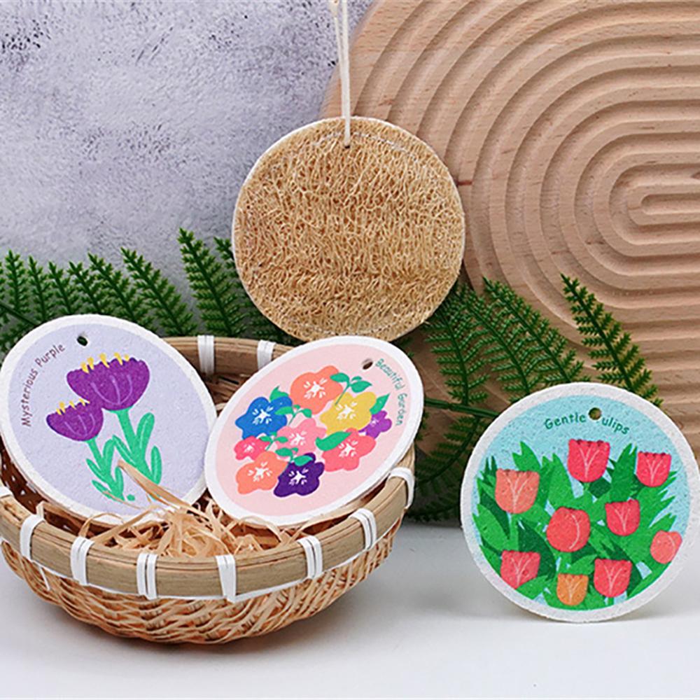 Губки для мытья посуды из древесной массы, двухсторонние, впитывающие, многоцелевые, губки для мытья посуды, губки для мытья посуды из натуральной древесной массы, кухонная губка