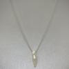 SUZURAN Liquid Pearl_ 2way Silver Necklace