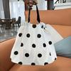 1 шт. Подарочный пакет Утолщенный Мешок на кулиске Сумки в горошек Упаковка на вынос Сумки для покупок Сумки для одежды