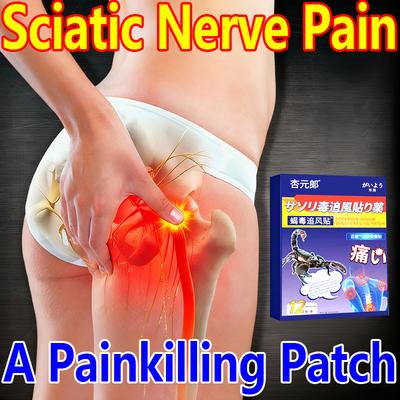 Пластырь для облегчения боли в ягодицах, при ишиасе, слабости нижних конечностей
