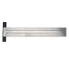 300mm Hole Ruler Stainless Steel Scribing Ruler Portable T-Rule  Woodworking Measurement