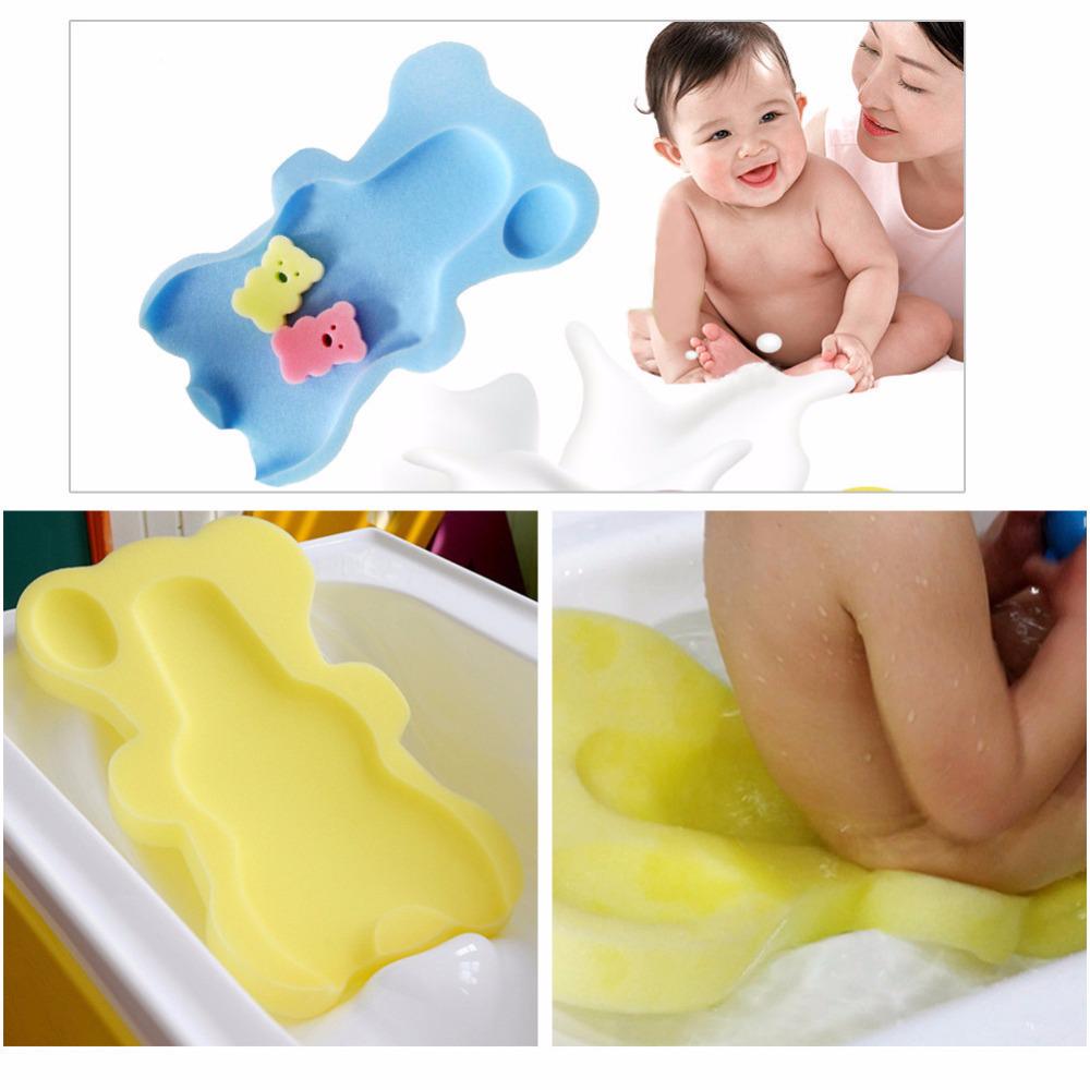 Baby Bath Sponge Mat Non-slip Sponge Mat Cute Cartoon Bath Mat Mom Must For Baby Care MU894341