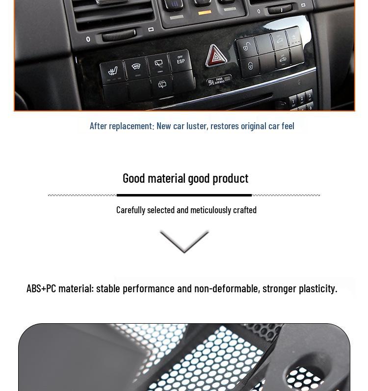 Mercedes-Benz G-Class W463 Air Conditioning Outlet Assembly for G350/G500/G55