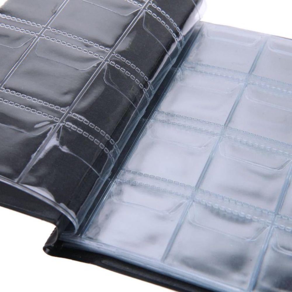 Альбом для монет на 120 карманов, книга для коллекции монет, памятные холдеры, альбом для хранения монет, хранилище для монет