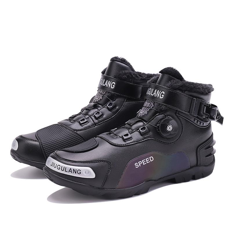 Motorcycle Shoes Motorcycle Riding Shoes Men's Rider Cotton Off-Road Motorcycle Boots Racing Boots Four Seasons