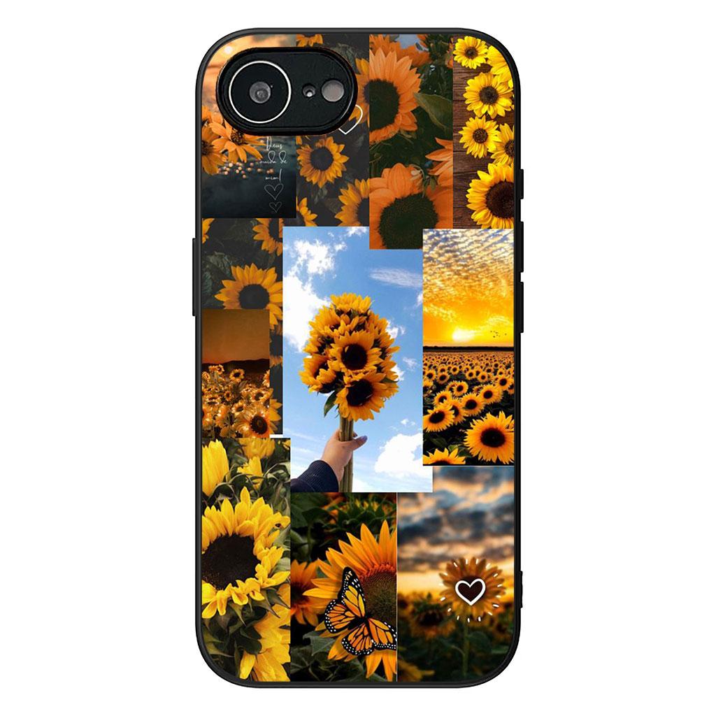 Sunflower Butterfly Flower Phone Cover for Motorola Moto Edge 70 60 Fusion NEO Pro G Stylus G56 G96 G52 G04 G05 G85 G84 Case