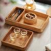 Dessert Tray Plant Basket Handmade Rattan Basket Rattan Storage Box Snack Bread Fruit Food Breakfast Table Display Tray
