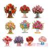 Forever-Blooming 3D Pop-Up Flower Recyclable Paper Romantic Memories Valentine’s Card Eternal Card Handmade Day Anniversary Birthday