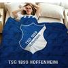 TSG Hoffenheim Print Flannel Blanket High Quality Warm Comfortable Cover for All Seasons Perfect for Gifts Home Decor