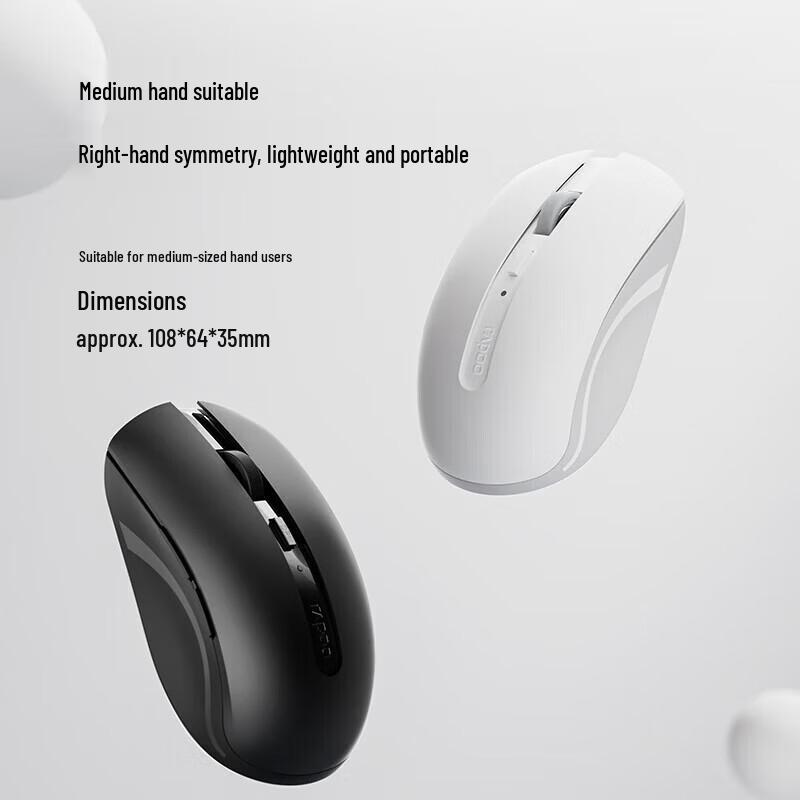 Беспроводная многорежимная бесшумная мышь Rapoo M350G