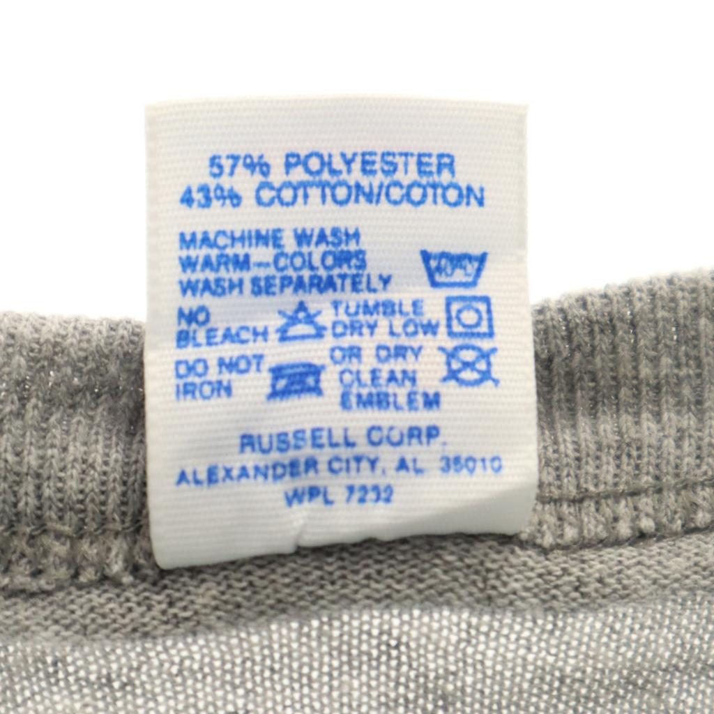 Russell Athletic 90-е Сделано в США Старая футболка с коротким рукавом L серый Мужская Б/У