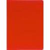EXACOMPTA Porte-vues A4 Polypropylène Souple Pochettes Grainées Opaque 200 Vues Rouge