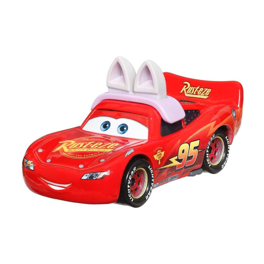 Disney Cars Easter Collection Lightning McQueen Easter Buggy Scale Diecast Vehicle 155