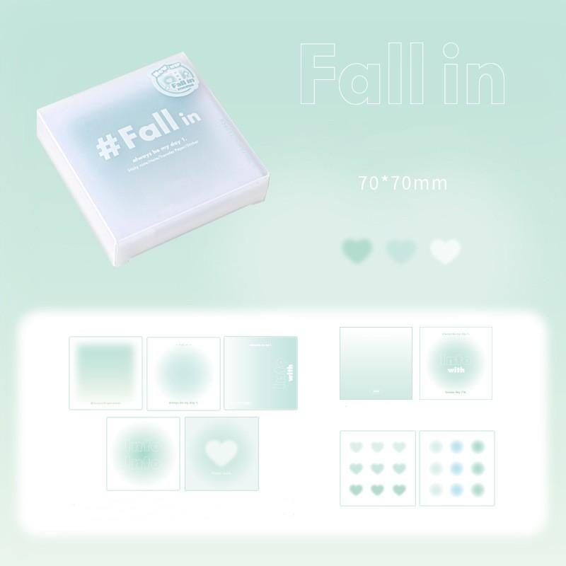 112 листов/коробка, градиентная бумага, блокнот для заметок, DIY журнал, украшение для скрапбукинга, милая бумага для заметок, канцелярские принадлежности