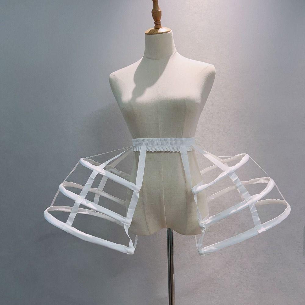 Cage Structure Crinoline Underskirt Strong Support Cage Skirt for Women for Wedding