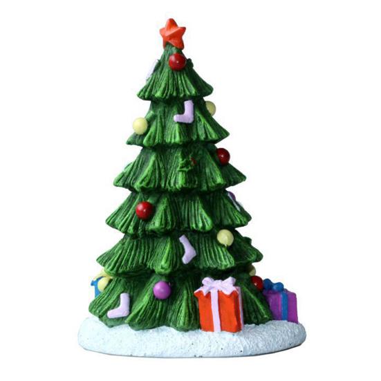 Christmas Tree Aquarium Ornament Realistic Appearance Fish Tank Decoration Resin Figurine Landscape Decor