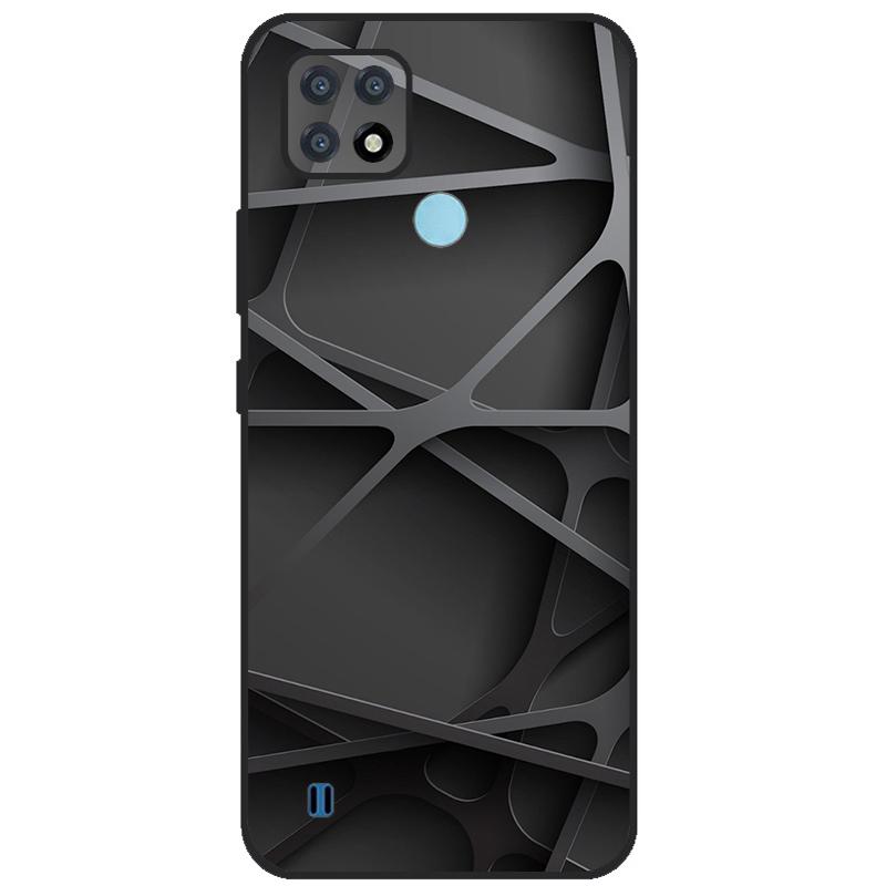 For Realme C21 Case Soft Tpu Silicone Case For OPPO RealmeC21 C 21 Phone Cover Fundas RMX3201 Bumper Case For Realme C21 Cover