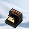 HDMI-совместимый угловой адаптер-удлинитель с углом 90 градусов, штекерный, 8K 60 Гц