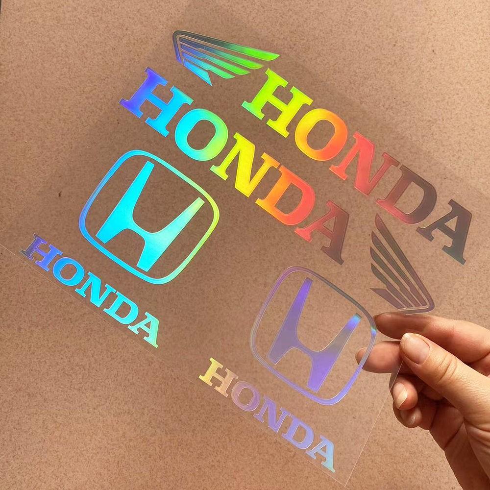 Reflective Stickers Suitable for Sundiro Honda Motorycle Body Waterproof Car Logo HONDA Shock-absorbing Helmet Decals akd256