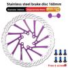 VXM MTB Oil Brake Disc 160 180 203mm Brake Pad Stainless Steel Design Hollow Out Heat Dissipation Customized Bicycle Accessories