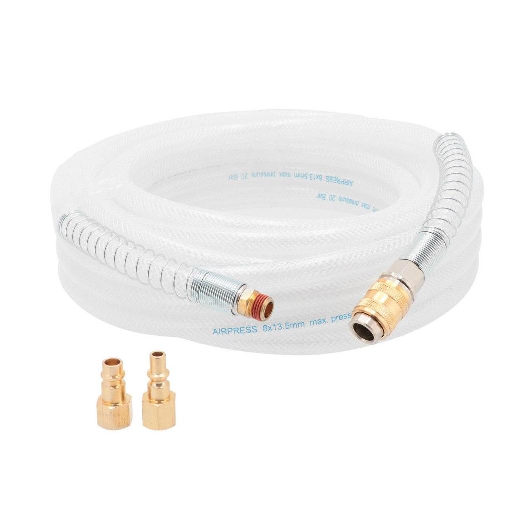 Pvc Pneumatic Hose With Quick Couplings 8Mm*10M - Ap 40480