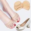 1 Pair Invisible Half Size Forefoot Cushion Women's High Heels Anti-slip Foot Protectors Soft and Durable Insoles Reduce Pain