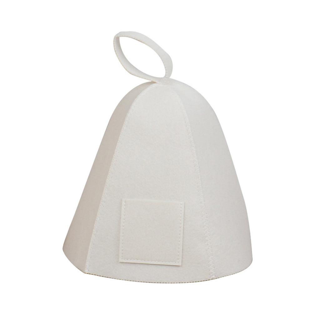 Шапочка для сауны с защитой от жары, утолщенная шерстяная фетровая шапочка для душа, тюрбан для волос, быстросохнущее полотенце, шапочки для сауны, аксессуары для ванной комнаты