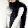 Women Fashion Simple Versatile Fluffy Comfortable Scarf Plush Long Strip Thick Keep Warm Y2K Scarf