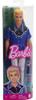 Barbie Ken Fashionista Royal Blue Shirt Doll House Pretend Play Barbie Doll Ages 3 and Up Blue HRH25 Dress-Up