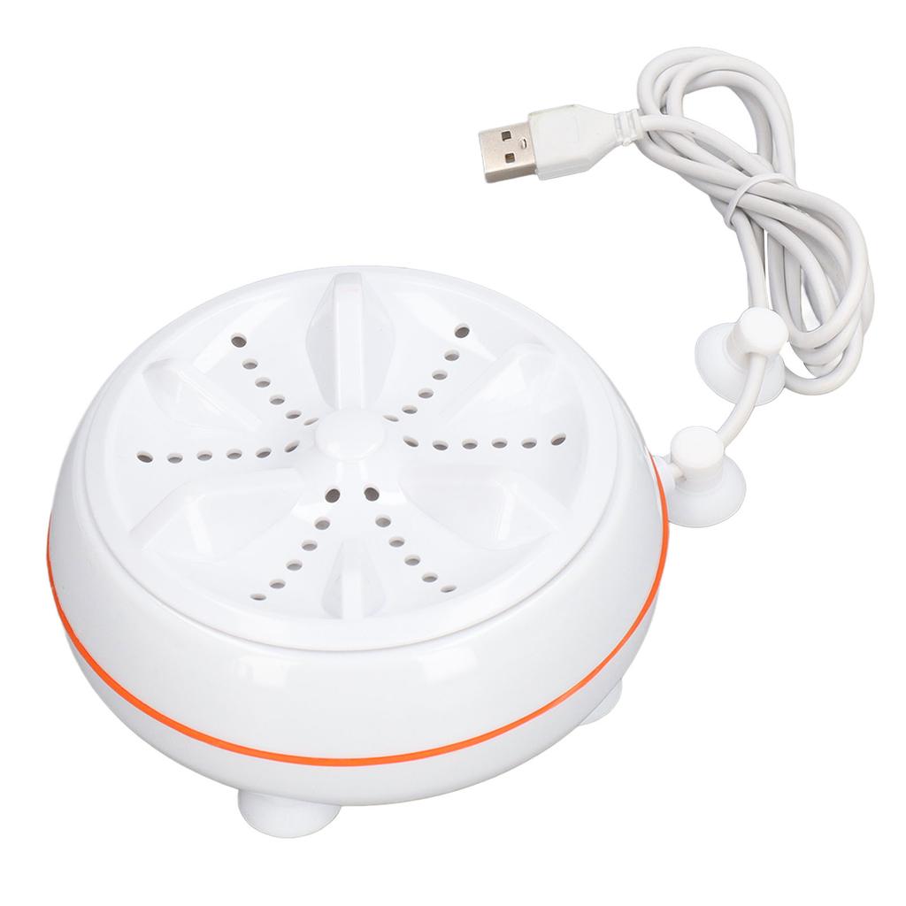 27W Mini Ultrasonic Washer USB 50 Seconds Reverse Clean Circle 30mins Self Power Off Turbine Wash