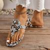2024Summer Flat Sandals Women Shoes Cut Out Slipppers Woman Casual Shoes Flip Flops Thong Beach Slides
