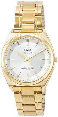 Классические золотые часы Citizen Q&Q QB78-001