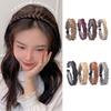 Style Braided Headband Twist Braid Hair Hoop Toothed Non-slip Hairband Wig Heat Resistant Wig