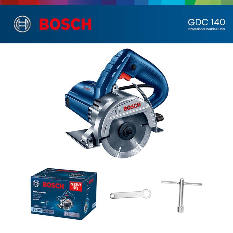 Bosch GDC 140 Машина для резки мрамора 1400 Вт Многофункциональная ручная электрическая дисковая пила для плитки, бетона, мрамора, кирпичной стены Без пильных полотен