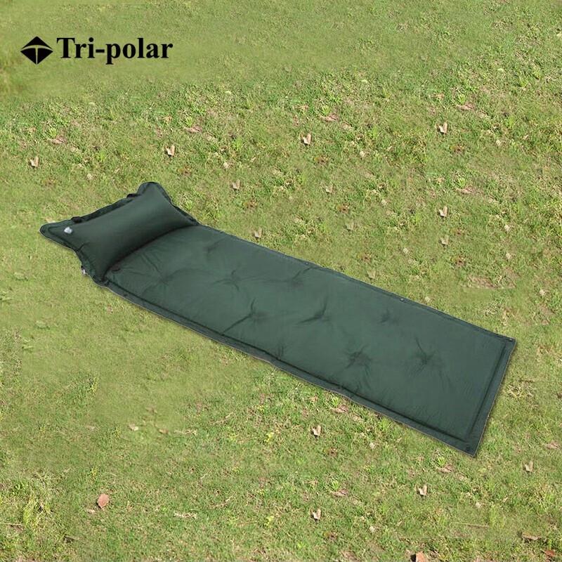 Надувной одноместный туристический коврик Tri-polar TP1102 с возможностью соединения