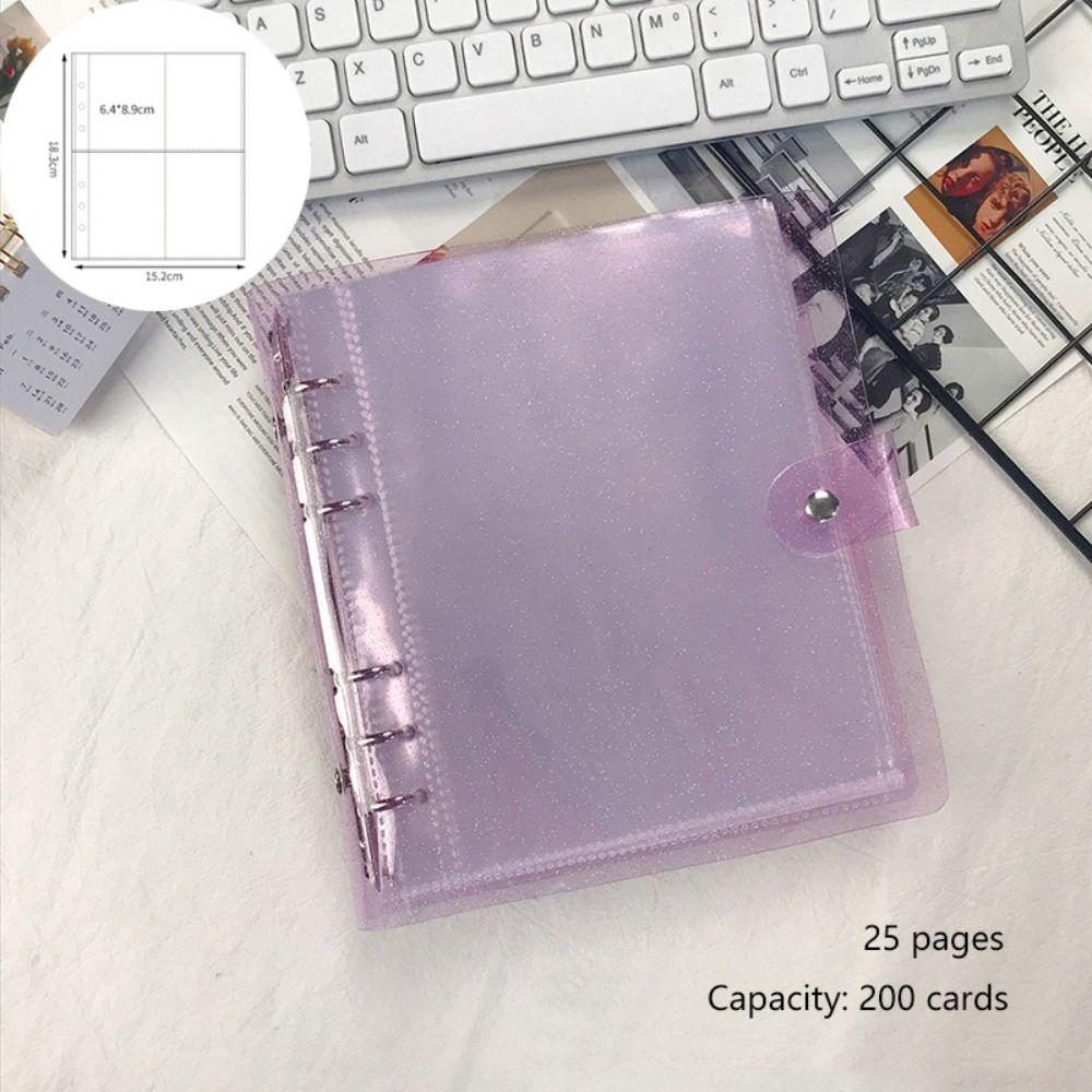 Фотоальбом с несколькими карманами, INS Idol Cards, коллекционная книга, мини-переплет с отрывными листами, Star Chaser