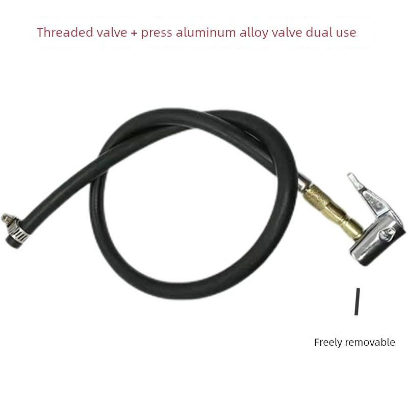 Car Air Pump Hose, Thickened Explosion-Proof Inflator Tube, Electric Air Pump Accessories, Rubber Hose, Gauze Braided Tube