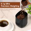 Electronic Coffee Scale Digital Coffee Bean Dosing Cup with LED Display USB High Precision Espresso Measurer Cups Easy Cleaning