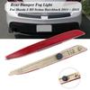Left / Right Red Right Rear Bumper Bar Reflectors Light For Mazda 3 BL 2009-2013 RHD Bff4-51-5L0A / Bff4-51-5M0A