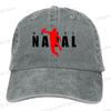 Rafael Nadal Baseball Cap Men Women Sun visor  Retro Distressed Denim Sun Caps