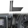Детали салона из углеродного волокна для Toyota Camry 12-14: Рулевое колесо, Консоль, Рычаг переключения передач, Ручки дверей