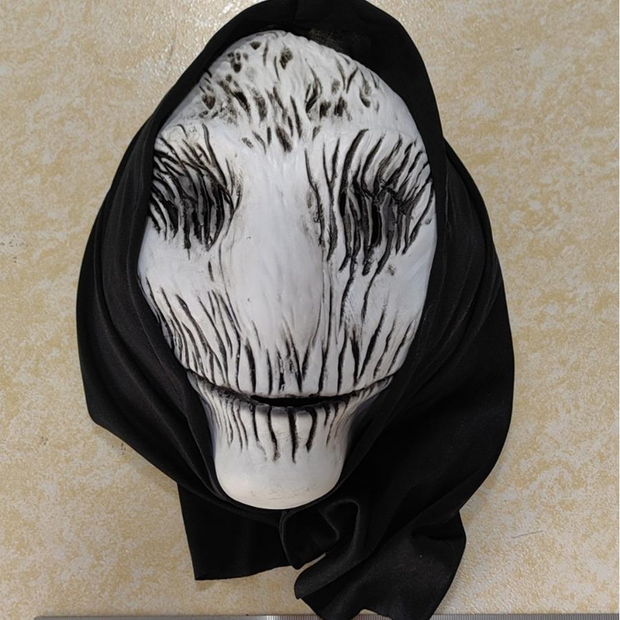 Ghost Mask Smile mask helloween party Halloween smiley face mask headgear