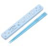 Chopsticks Chopstick Box Set 18cm Made In Japan Antibacterial Silver Ion Ag+ Adult Sanrio Cinnamoroll Watercolor Cosmetics ABC3AG