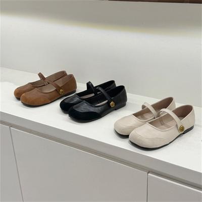 Однословные туфли Doudou на плоской подошве, женские новые повседневные и удобные одинарные туфли на раннюю осень 2025 года